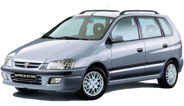 Space star MPV 2002-2005 lyžiny
